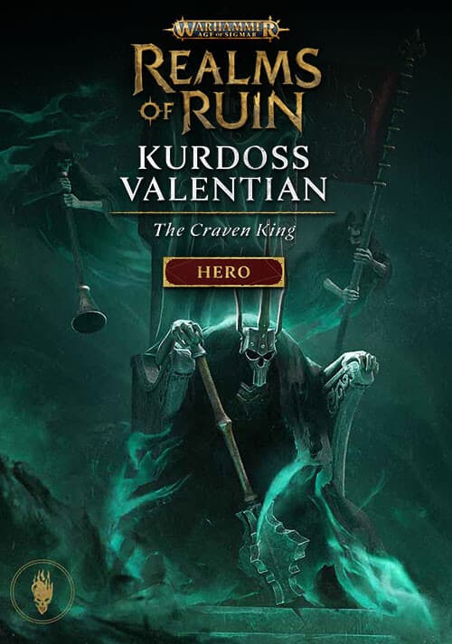 Warhammer Age of Sigmar: Realms of Ruin - Kurdoss Valentian, The Craven King