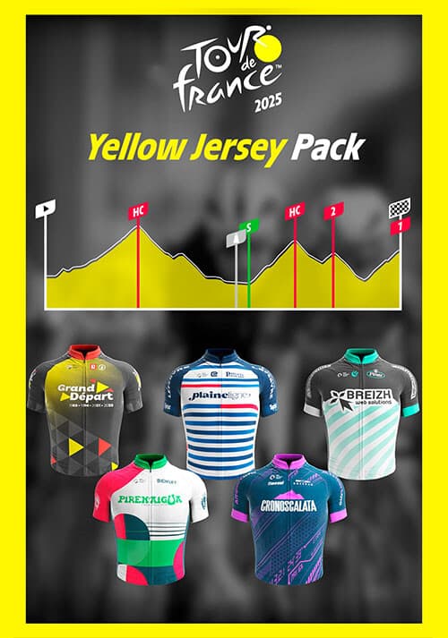 Tour de France 2025 - Yellow Jersey Pack