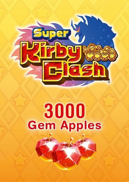 Super Kirby Clash - 3000 Gem Apples Switch (Europe & UK)
