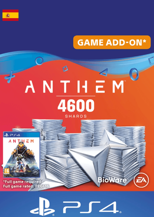 Anthem 4600 Shards PS4 (Spain)