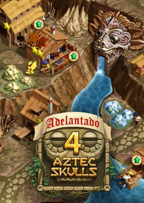 Adelantado 4 Aztec Skulls