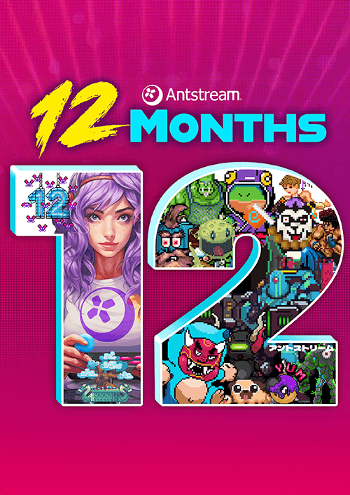 Antstream Arcade - 12 Month Subscription