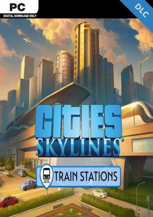 Cities: Skylines - Content Creator Pack Train Stations PC - DLC