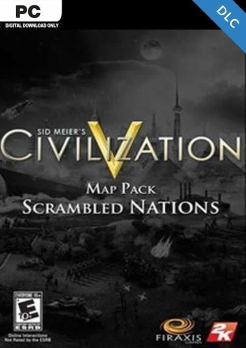 Civilization V Scrambled Nations Map Pack