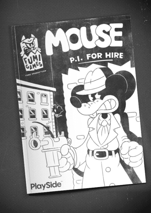 MOUSE: P.I. For Hire Comic Book