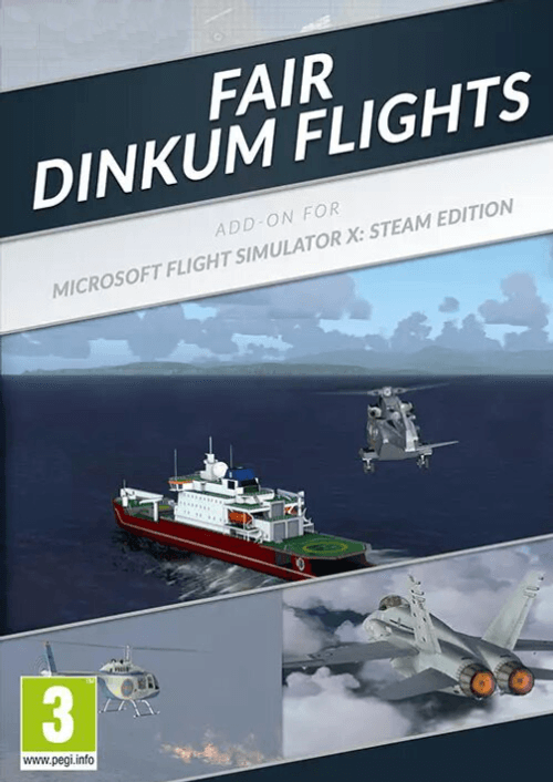 Microsoft Flight Simulator X: Steam Edition - Fair Dinkum Flights Add-On PC (Steam) - DLC