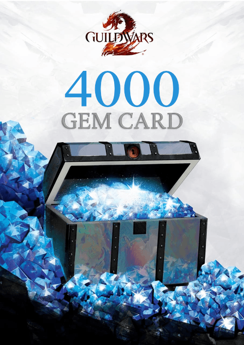 Guild Wars 2 - 4000 Gem Card