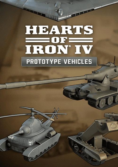 Hearts of Iron IV: Prototype Vehicles Unit Pack PC - DLC