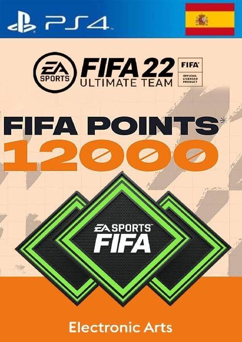 FIFA 22 Ultimate Team 12000 Points Pack PS4/PS5 (Spain)