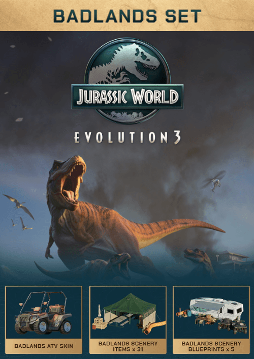 Jurassic World Evolution 3: Badlands Set PC - DLC