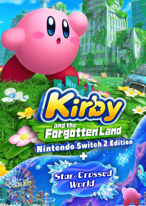 Kirby and the Forgotten Land – Nintendo Switch 2 Edition + Star-Crossed World Upgrade Pack Switch 2 - DLC (Europe & UK)