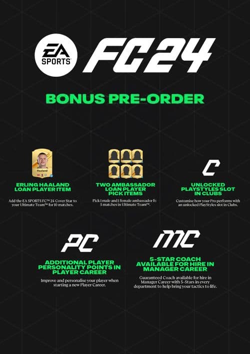 EA SPORTS FC 24 Pre - Order Bonus PC - DLC