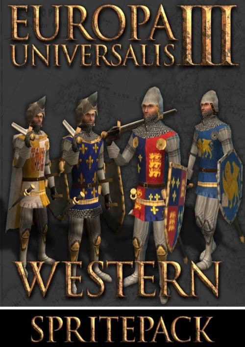Europa Universalis III: Western - AD 1400 Spritepack PC - DLC