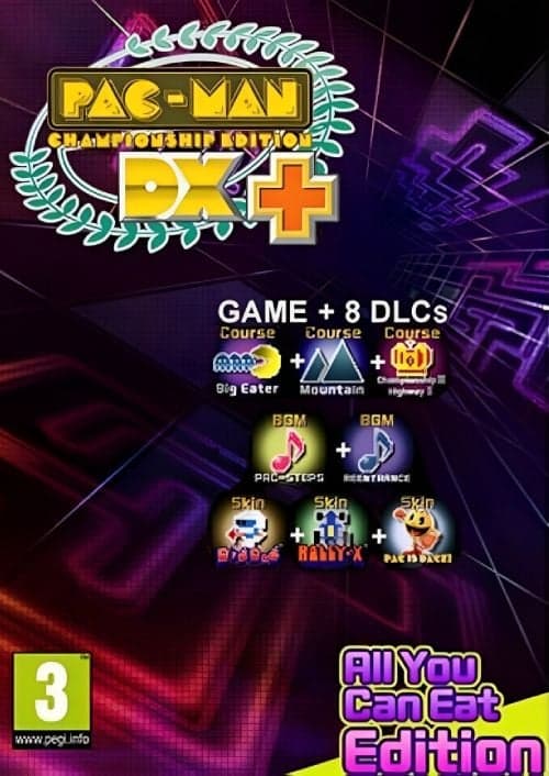 PAC-MAN Championship Edition DX+ All You Can Eat Edition Bundle