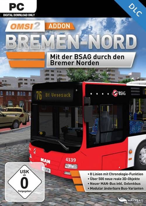 OMSI 2 Add-on Bremen-Nord PC - DLC