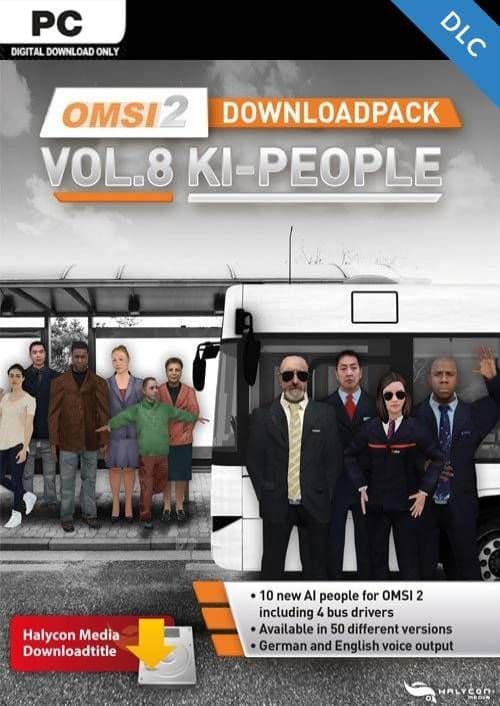 OMSI 2 Add-on Downloadpack Vol. 8 – KI-Menschen PC - DLC