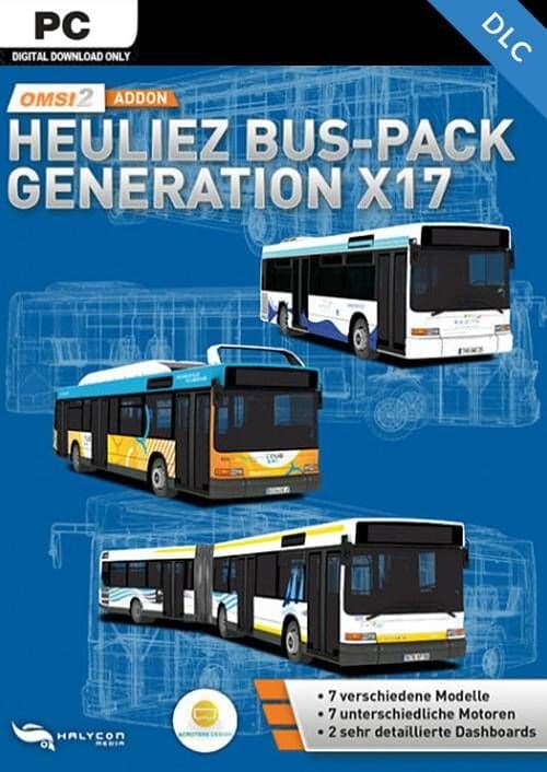 OMSI 2 Add-On Heuliez Bus-Pack Generation X17 PC - DLC