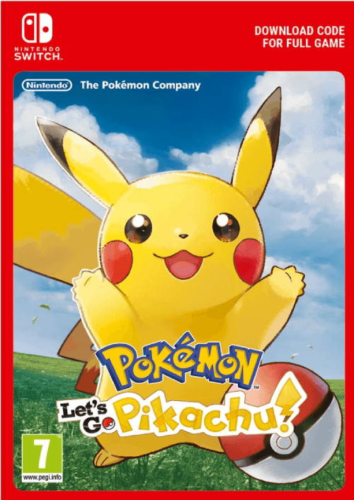 Pokemon Let's Go! Pikachu Switch (EU &