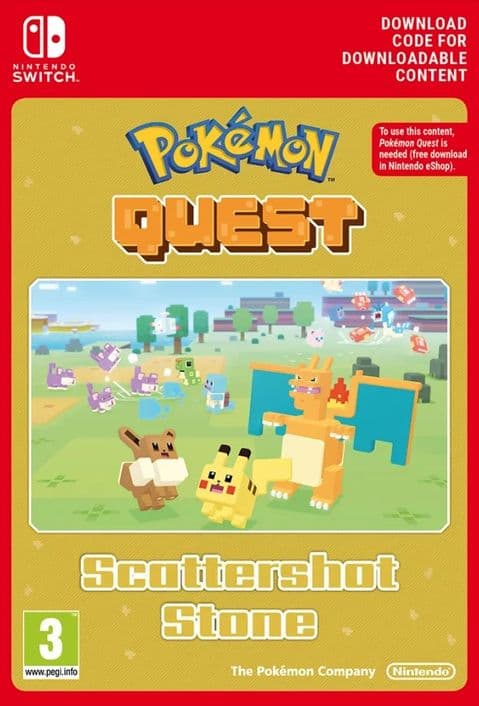 Pokemon Quest - Scattershot Stone Switch (EU & UK)