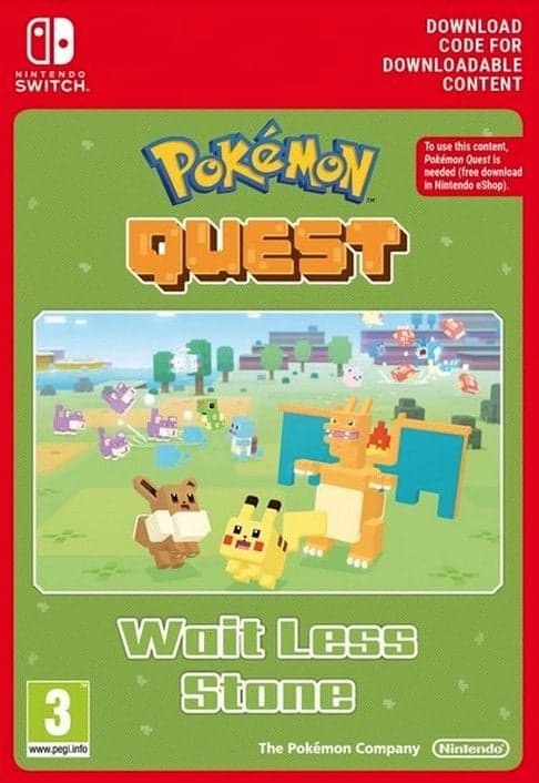 Pokemon Quest - Wait Less Stone Switch (EU & UK)