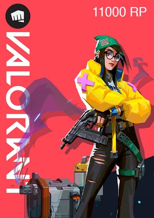 Valorant 100 EUR - 11000 Riot Points