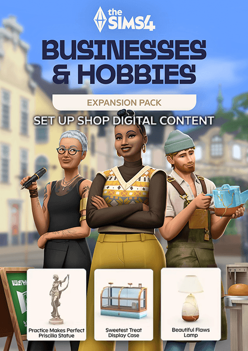 The Sims 4 Businesses & Hobbies - Set Up Shop Digital Content PC - DLC