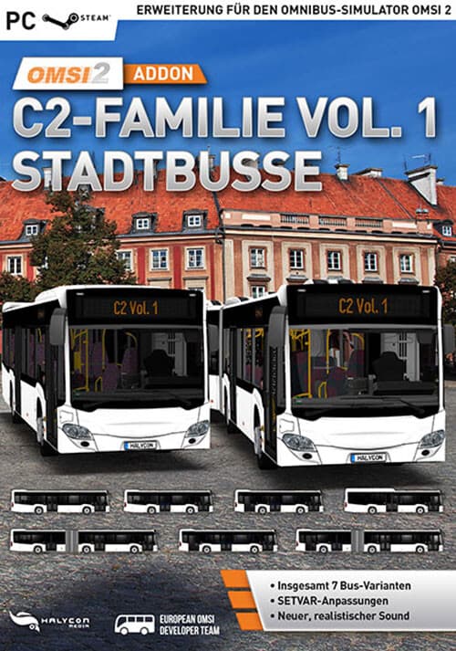 OMSI 2 Add-on C2-Familie Vol. 1 Stadtbusse