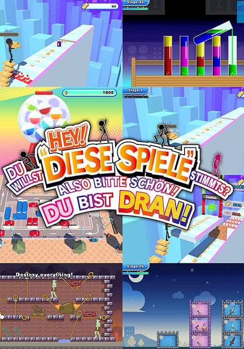 HEY! DU WILLST „DIESE SPIELE“, STIMMTS? AlSO BITTE SCHÖN! DU BIST DRAN!