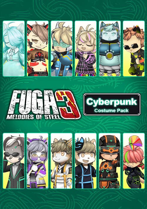 Fuga: Melodies of Steel 3 - Cyberpunk-Kostümpack