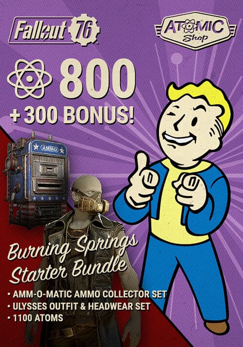 Fallout 76: Lot de démarrage des Sources ardentes