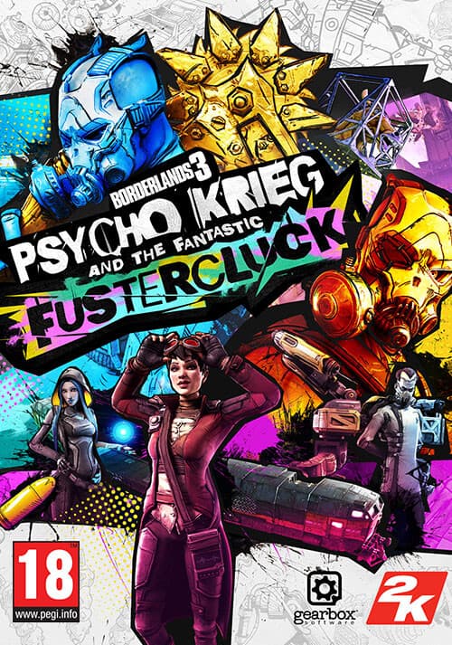 Borderlands 3: Psycho Krieg and the Fantastic FusterCluck