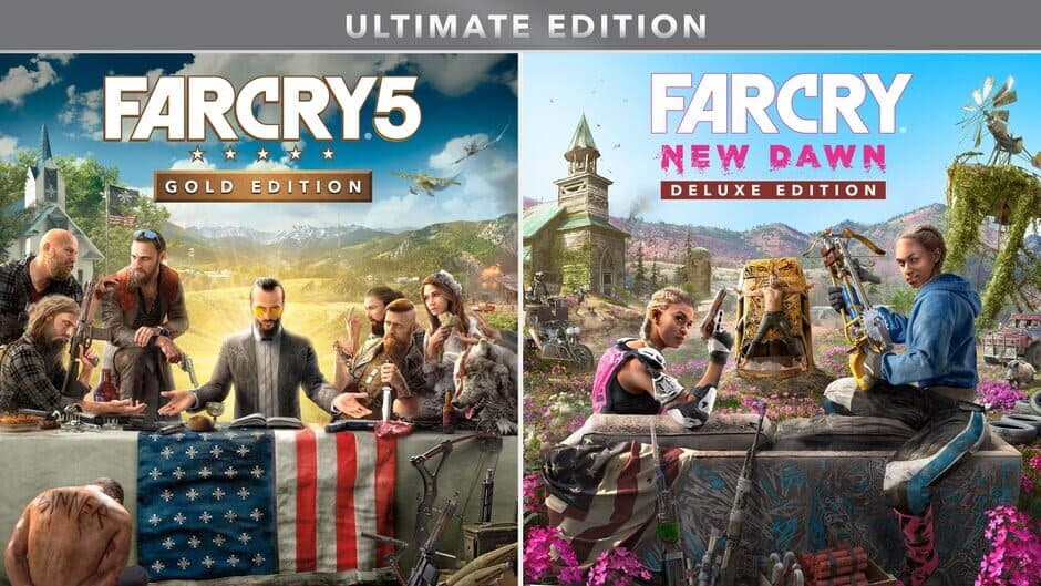 Far Cry 5 Gold Edition + Far Cry New Dawn Deluxe Edition