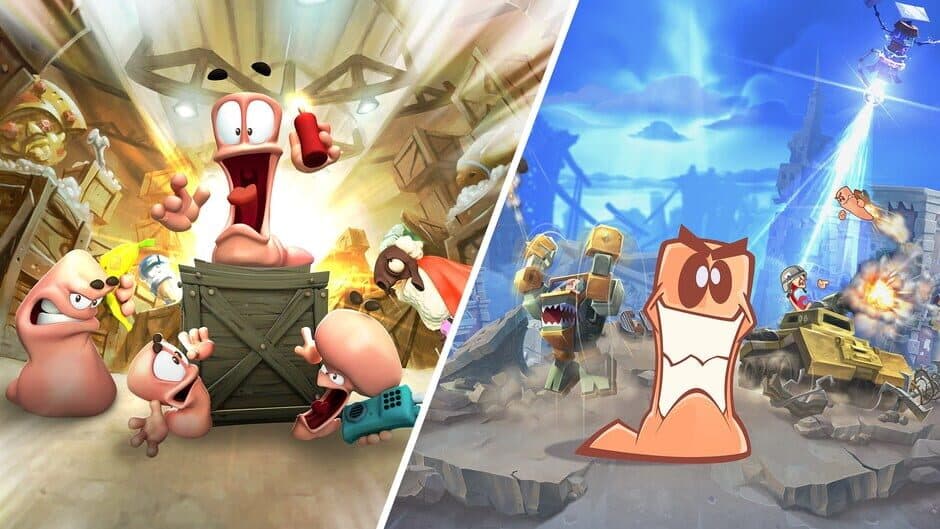 Worms: Battlegrounds + Worms W.M.D
