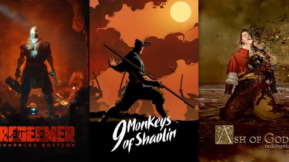 9 Monkeys of Shaolin + Ash of Gods + Redeemer