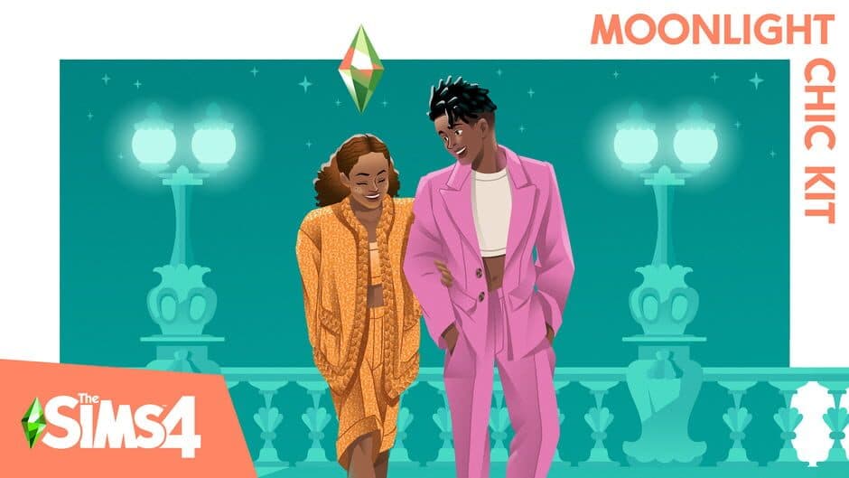 The Sims 4: Moonlight Chic Kit