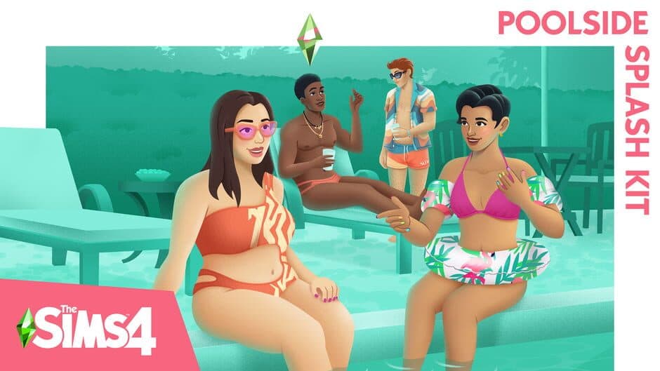 The Sims 4: Poolside Splash Kit