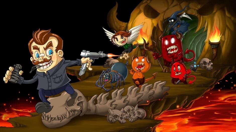 Mustache in Hell