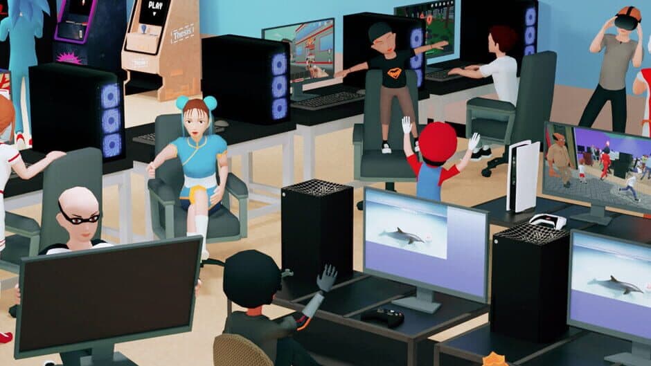 Gaming Cafe Life