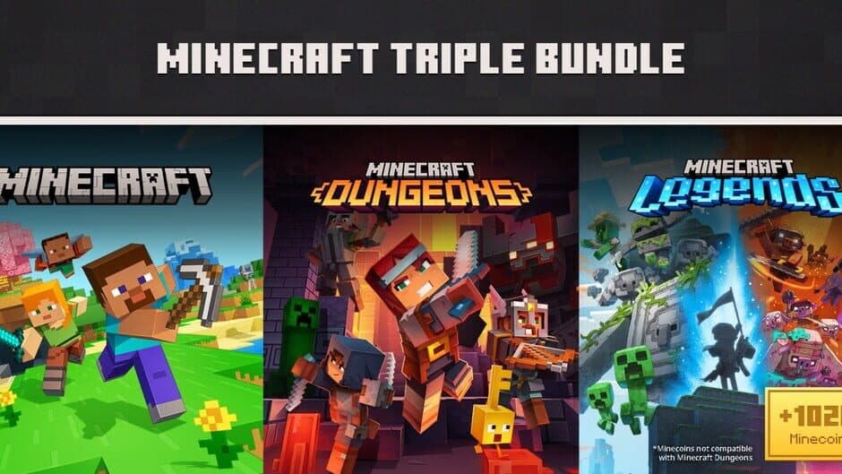 Minecraft Triple Bundle