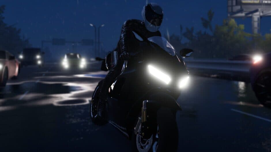 Motorcycle Night Ride