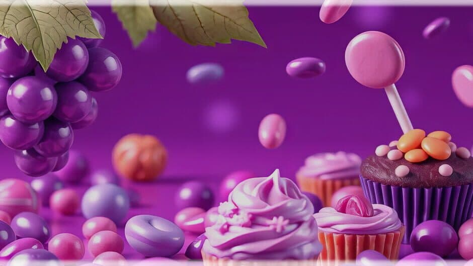 Sweetie Candy Maze: Purple Grape