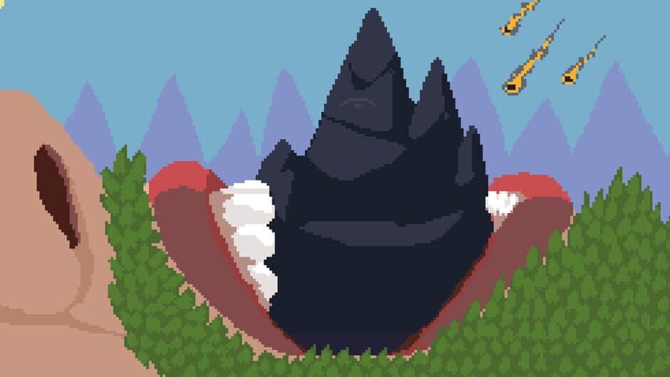 Dwarf Eats Mountain