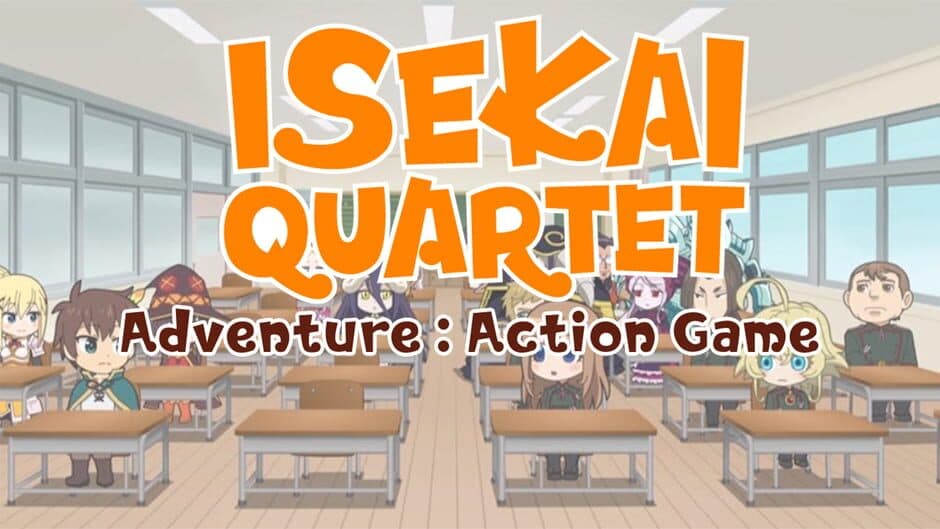 Pixel Game Maker Series ISEKAI QUARTET Adventure Action Game