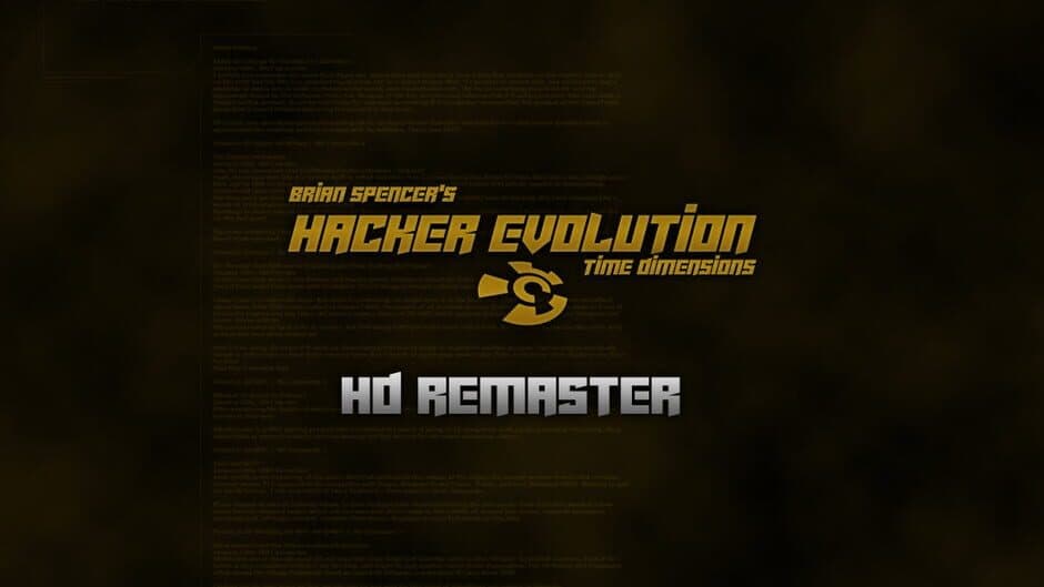 Hacker Evolution: 2019 HD Remaster