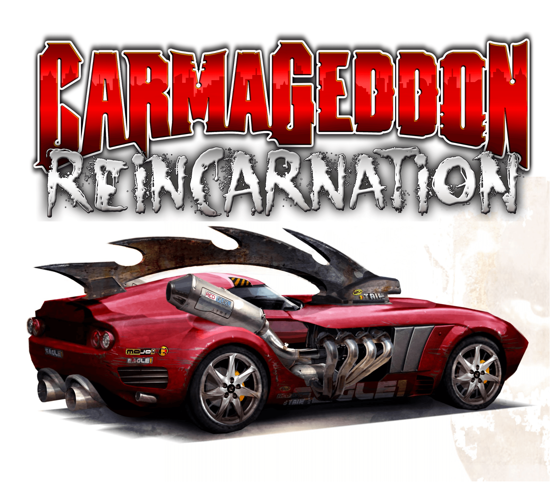 Carmageddon: Reincarnation - Red Eagle Car Model