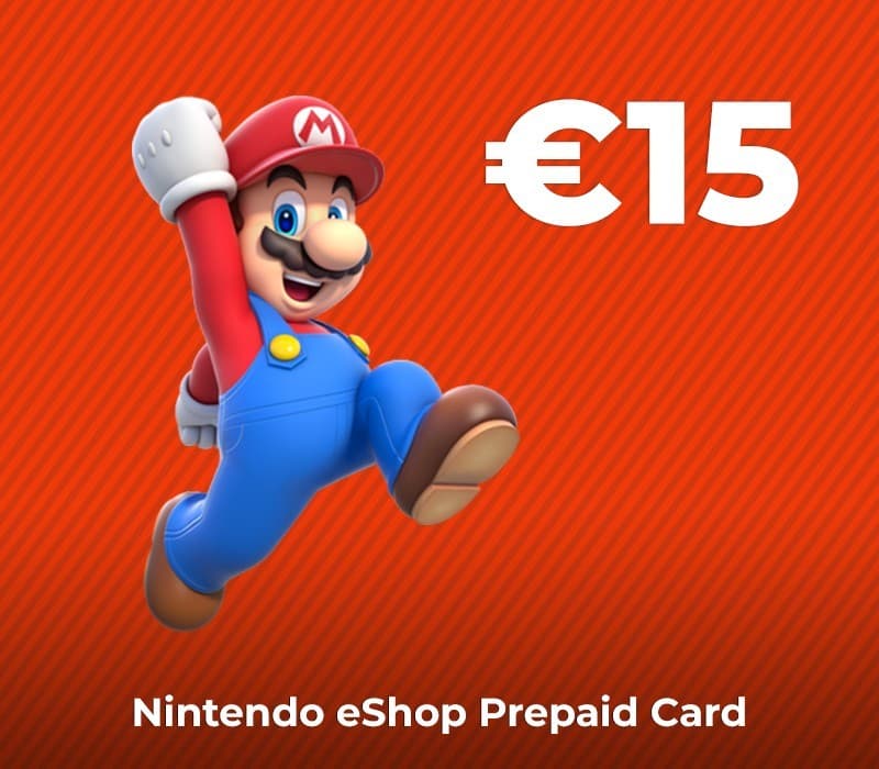 Nintendo eShop Prepaid Card EUR 15 Key DE