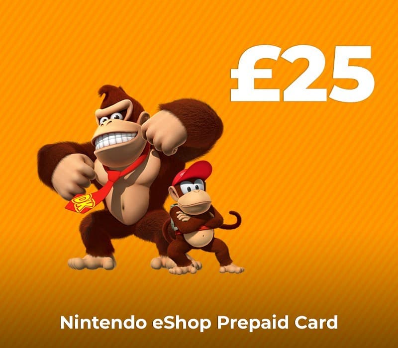 Nintendo eShop Prepaid Card GBP 25