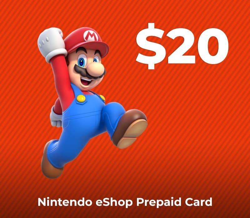 Nintendo eShop Prepaid Card $20 CA