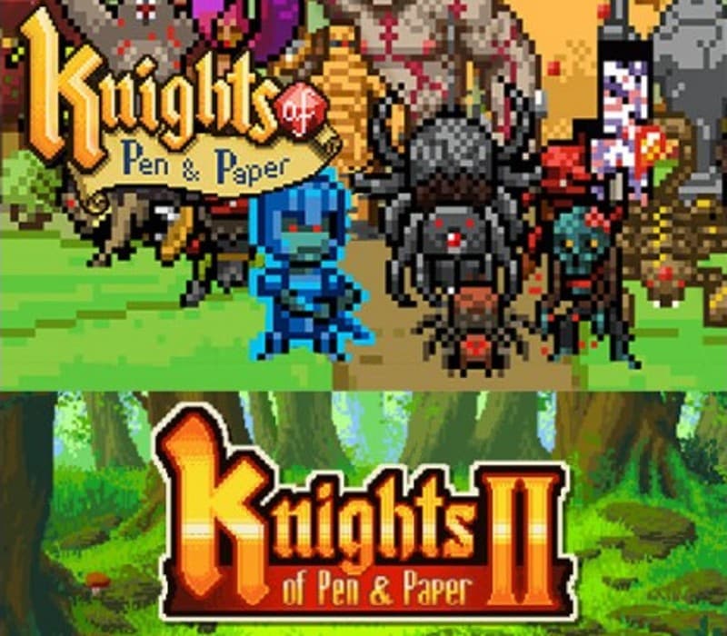 Knights of Pen and Paper I & II Collection