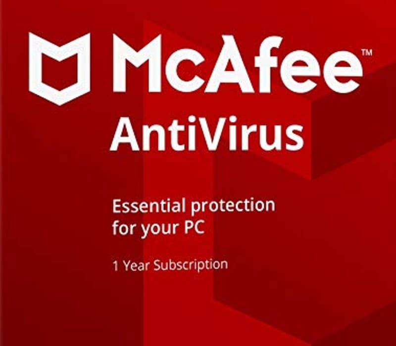 McAfee AntiVirus 2020 Key (1 Year / 1